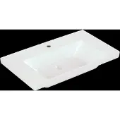 Villeroy & Boch Subway 3.0 Schrankwaschtisch 80 cm, mit 1 Hahnloch, ohne Überlauf