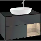 Villeroy & Boch F902PCHG Waschbeckenunterschrank Finion F90