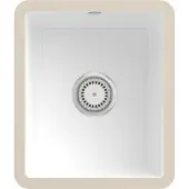 Villeroy & Boch Keramikspüle 332401KG, Subway 45 SU Unterbauspüle - inkl.