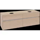 Villeroy & Boch V&B Waschtischunterschrank Collaro 160x54,8x50cm, f 2 WT, Nordic Oak
