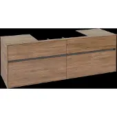 Villeroy & Boch V&B Waschtischunterschrank Collaro 160x54,8x50cm, WT mittig, kansas oak