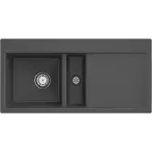 Villeroy & Boch V&B Einbauspüle SUBWAY 60 FLAT 965x475mm Be li Handbet graphit