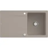 Villeroy & Boch Keramikspüle 333502AM, Siluet 50 Einbauspüle - inkl.