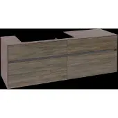 Villeroy & Boch V&B Waschtischunterschrank Collaro 160x54,8x50cm, WT links, arizona oak