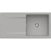 Villeroy & Boch Keramikspüle 33362FKD, Siluet 60 flat Flächenbündige Spüle - inkl.