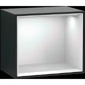 Villeroy & Boch Finion Regalmodul F58, 418 x 356 x 270 mm, Black Matt Lacquer / White Matt Lacquer
