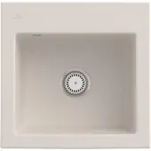 Villeroy & Boch Villeroy&Boch Spülbecken, Küchenspüle Subway 50 S Crema 525x510mm, Unterschrankbreite 50cm