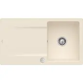 Villeroy & Boch Keramikspüle 33352FFU, Siluet 50 flat Flächenbündige Spüle - inkl.