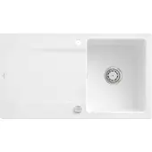 Villeroy & Boch Keramikspüle 333502KG, Siluet 50 Einbauspüle - inkl.
