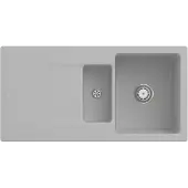 Villeroy & Boch Keramikspüle 333701SM, Siluet 60 R Einbauspüle - inkl.