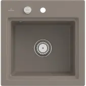 Villeroy & Boch Keramikspüle 335502TR, Subway Style 50 S Einbauspüle - inkl.