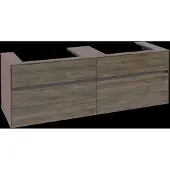 Villeroy & Boch V&B Waschtischunterschrank Collaro 160x54,8x50cm, f 2 WT, arizona oak