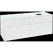 Villeroy & Boch V&B Waschtischunterschrank Collaro 140x54,8x50cm, WT rechts, Glossy White