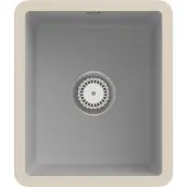 Villeroy & Boch Keramikspüle 332401SM, Subway 45 SU Unterbauspüle - inkl.