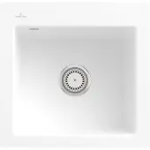 Villeroy & Boch Keramikspüle 33151FR1, Subway 50 S flat Flächenbündige Spüle - inkl.
