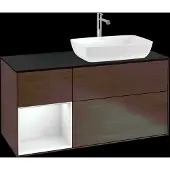 Villeroy & Boch F802GFGN Waschbeckenunterschrank Finion F80