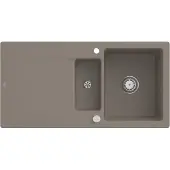 Villeroy & Boch Keramikspüle 333702TR, Siluet 60 R Einbauspüle - inkl.