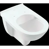 Villeroy & Boch Wand-WC ViCare Tiefspüler offener Spülrand erhöht weiß glänzend ohne WC-Sitz 4695R001