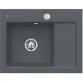 Villeroy & Boch Keramikspüle 331202i4, Subway 45 Compact Einbauspüle - inkl.
