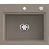 Villeroy & Boch Keramikspüle 336A02TR, Subway Style 60 S Einbauspüle - inkl.