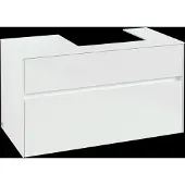 Villeroy & Boch V&B Waschtischunterschrank Collaro 100x54,8x50cm, WT rechts, glossy white