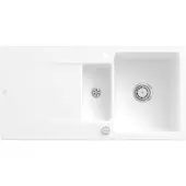 Villeroy & Boch Keramikspüle 333702RW, Siluet 60 R Einbauspüle - inkl.