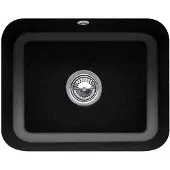 Villeroy & Boch Keramikspüle 670602J0, Cisterna 60C Unterbauspüle - inkl.