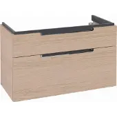Villeroy & Boch Subway 2.0 Waschtischunterschrank, 2 Auszüge, Waschbecken mittig, 987x590x449mm, A91510VJ