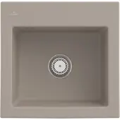 Villeroy & Boch Villeroy&Boch Spülbecken, Küchenspüle Subway 50 S Almond 525x510mm, Unterschrankbreite 50cm