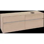 Villeroy & Boch V&B Waschtischunterschrank Collaro 160x54,8x50cm, WT rechts, Nordic Oak