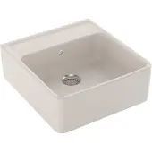 Villeroy & Boch Spülstein Einzelbecken in Crema CeramicPlus