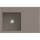 Villeroy & Boch Keramikspüle 334801TR, Subway Style 45 Einbauspüle - inkl.