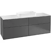 Villeroy & Boch V&B Waschtischunterschrank FINION 1600x603x501 Abdpl wh/anth ma