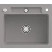 Villeroy & Boch Keramikspüle 334602KD, Siluet 60 S Einbauspüle - inkl.