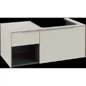 Villeroy & Boch V&B Waschtischunterschrank Beck. re Subway 3.0 100,1x42,25x51,6cm, m LE/Gr AL g, ca Gr