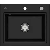 Villeroy & Boch Keramikspüle 336602J0, Subway Style 60 S Einbauspüle - inkl.