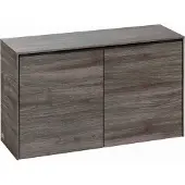 Villeroy & Boch V&B Sideboard Subway 3.0 72,8x42,3x25,6cm, Gr. volc bla, st. oak