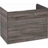 Villeroy & Boch Collaro Waschbeckenunterschrank, 2 Auszüge, Waschbecken mittig, mit integrierter Beleuchtung, 754x546x444mm, C010B0RK