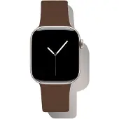 IDEAL OF SWEDEN Silikon-Armband 44/45/46/49mm, S-M Mocha Mousse