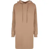 Urban Classics A-Linien-Kleid "Damen Ladies Organic Oversized Terry Hoody Dress" 1 Stk. tlg.