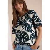 Cecil Carmenbluse aus softer Viskose