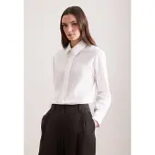 Seidensticker Hemdbluse 1/1 Kragen Stickerei