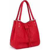 Collezione alessandro Schultertasche Sorrento aus softem Material, XL-Format von