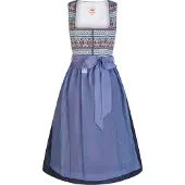 Spieth & Wensky Dirndl "Ghiese" leichter und luftiger Rock mit Blumenmuster