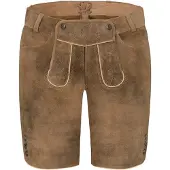 Spieth & Wensky Lederhose "Giana" mit dezenten Stickereien an den Beinen