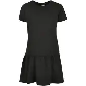 Urban Classics A-Linien-Kleid "Damen Ladies Valance Tee Dress" 1 Stk. tlg.