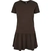 Urban Classics A-Linien-Kleid "Damen Ladies Valance Tee Dress" 1 Stk. tlg.
