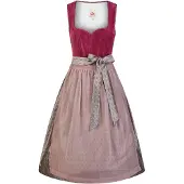 Spieth & Wensky Dirndl "Hildor" samtiges Cordoberteil