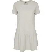 Urban Classics A-Linien-Kleid "Damen Ladies Valance Tee Dress" 1 Stk. tlg.