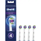 Braun Oral-B Aufsteckbürsten 3D weiß 4er
